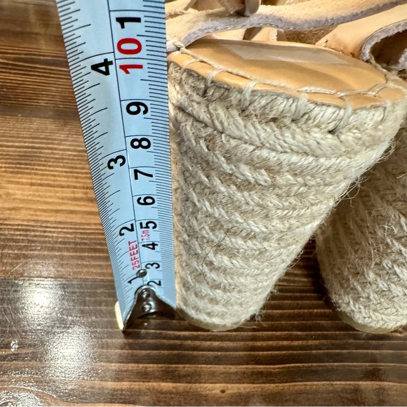 Dolce Vita Beige Espadrille Wedge Sandals Size 8.5 NWOB - Picture 6 of 8